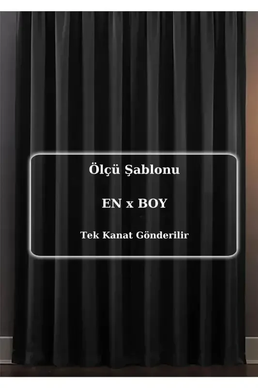Kahve Blackout Karartma Perdesi Enxboy Seçenekli Güneşlik %100 Işık Geçirmez Fon Perdesi-KAHVE - 6