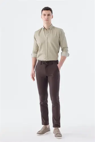Kahve Comfort Fit Jogger Spor Pantolon - JAKAMEN (1)