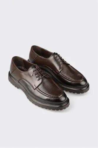 Kahve Deri Erkek Günlük Ayakkabı - Kahve - ELLE SHOES (1)