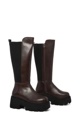 Kahve Kadın Çizme 19945-Kahve - SOHO (1)