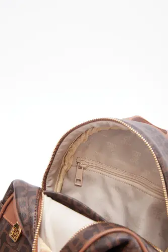 Kahve Kadın Sırt Çantası 05PO24Y1755-Kahve - 4