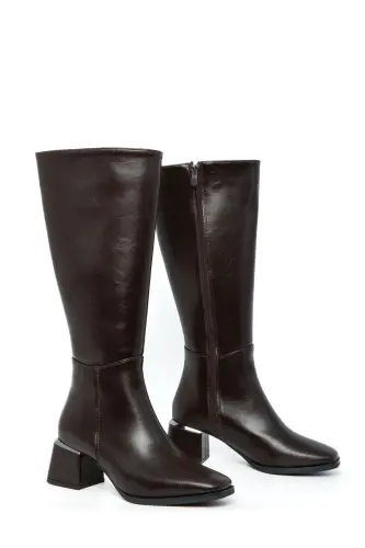 Kahve Mat Kadın Çizme 19952-Kahve Mat - SOHO (1)