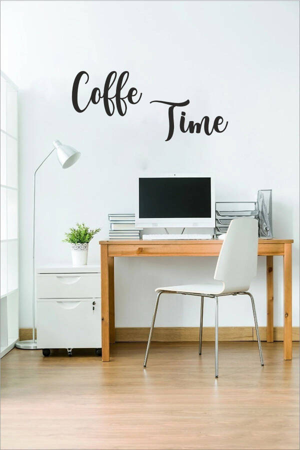 Coffe Time Ahşap Duvar Yazısı - 2
