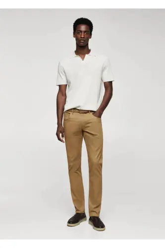 Kahverengi Erkek Yetişkin Pantolon 47000553 - Kahverengi - Çok Renkli - 1