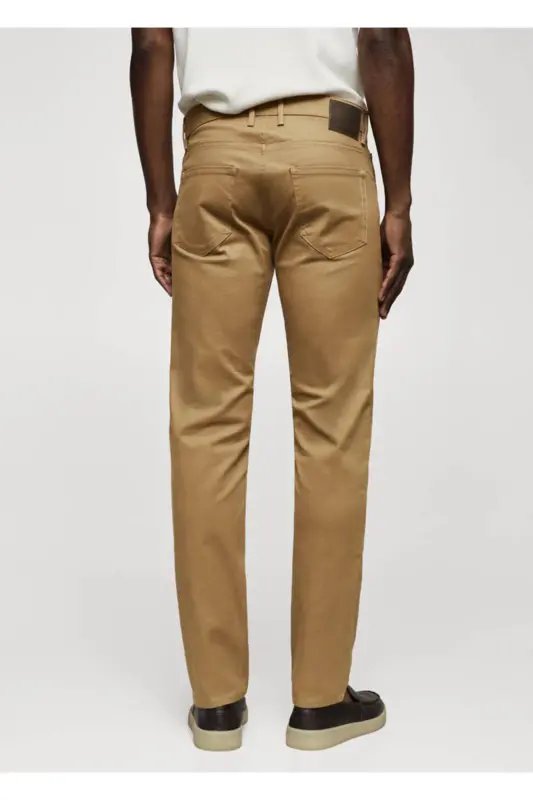 Kahverengi Erkek Yetişkin Pantolon 47000553 - Kahverengi - Çok Renkli - 3