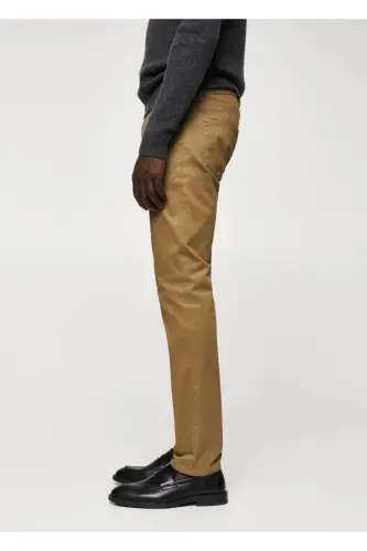 Kahverengi Erkek Yetişkin Pantolon 47000553 - Kahverengi - Çok Renkli - 6