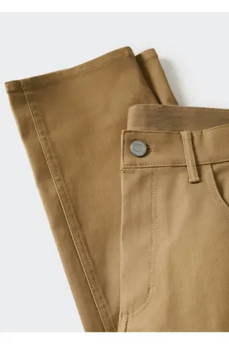 Kahverengi Erkek Yetişkin Pantolon 47000553 - Kahverengi - Çok Renkli - 8
