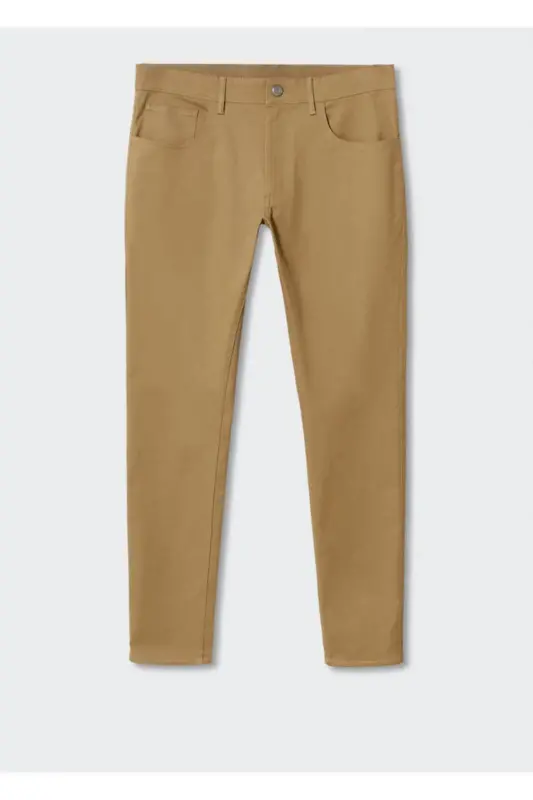 Kahverengi Erkek Yetişkin Pantolon 47000553 - Kahverengi - Çok Renkli - 9