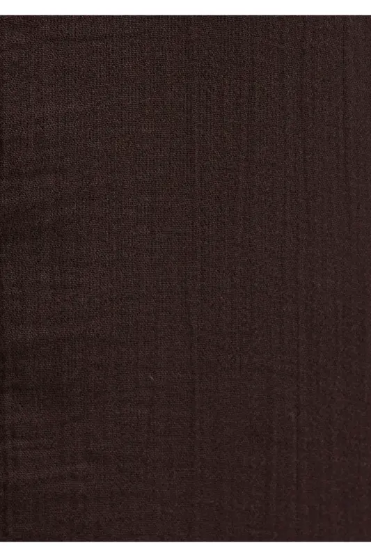 Kahverengi Gömlek Regular Fit / Normal Kesim 0211518-87537-Kahverengi - 6