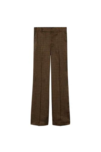 Kahverengi Kadın Pantolon 37045967 - Kahverengi-Renkli - 4