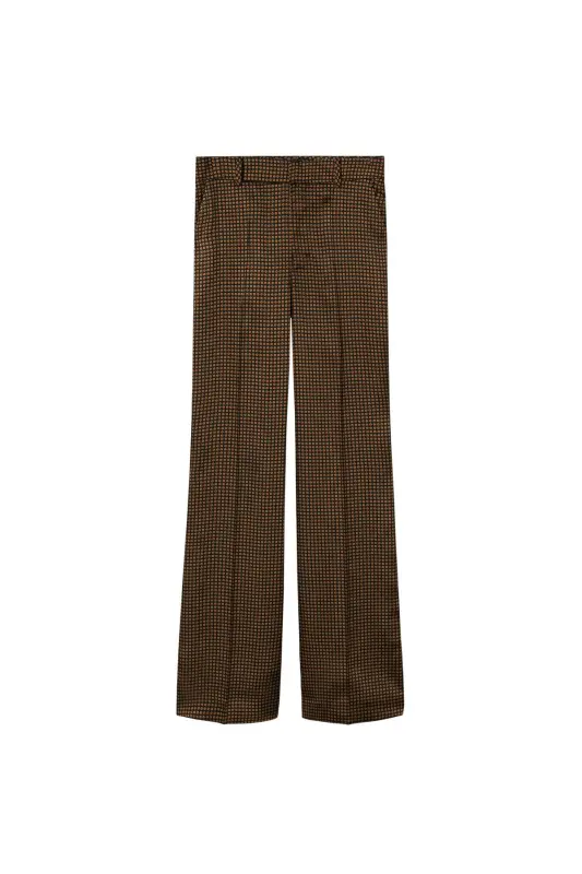 Kahverengi Kadın Pantolon 37045967 - Kahverengi-Renkli - 4