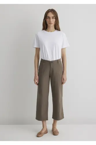 Kahverengi Pantolon 1010884-70376-Kahverengi - 3