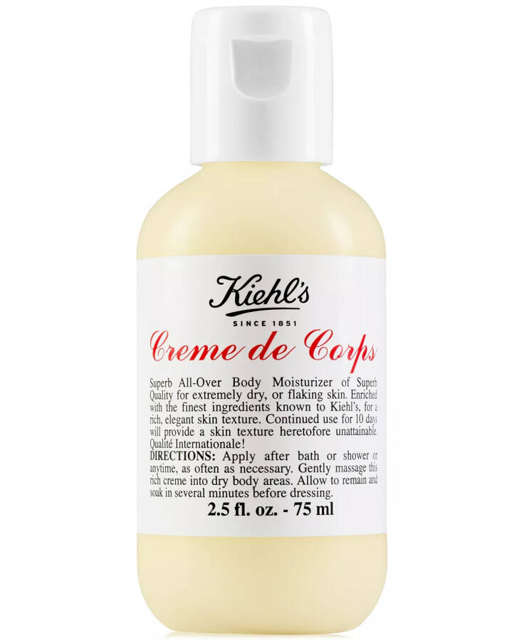 Kakao Yağı İçeren 2,5 oz Creme de Corps Vücut Losyonu. Renksiz - 1