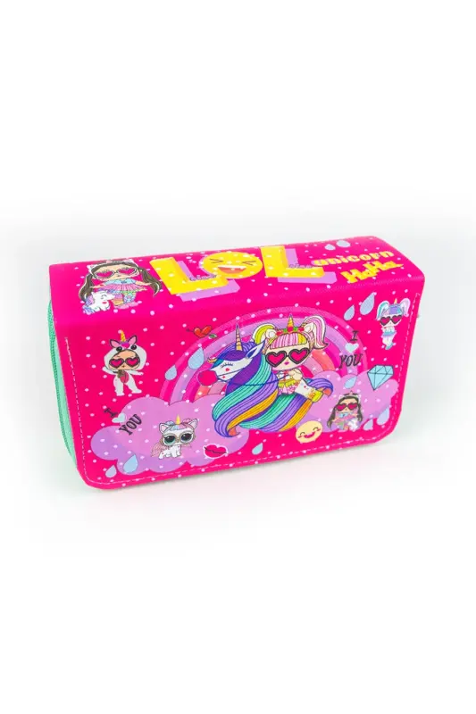 Kalem Kutusu Lolcorn Kawaii Desen Orginazer Üç Bölmeli (kalemlik)-Lolcorn - 2