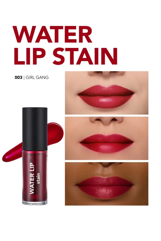Kalıcı Mat Dudak Tint'i (Mor) - Water Lip Stain - 003 Girl Gang - 8682536042185-Mor - 3