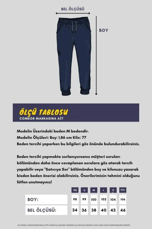 Kalın Gri Erkek Eşofman Altı Jogger Arka Cepli Paça Lastikli Regular Fit Şardonsuz - Gri - 7