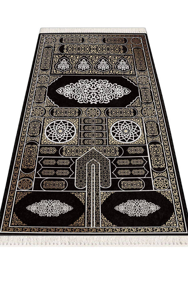 3cm Kalın Süngerli Yumuşak Seccade Diz Ağrıtmaz Çeyizlik Hediyelik Namazlık Katlanabilir (70X120CM) - Renkli - 11