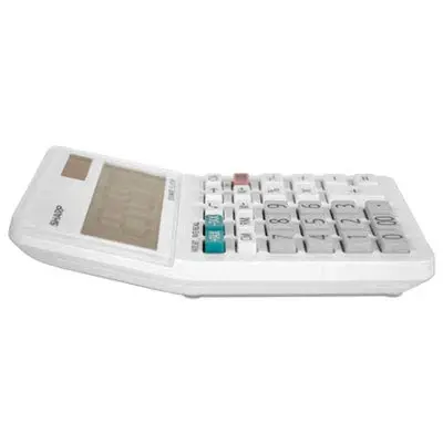 Калькулятор Sharp EL-310WB, Белый 3.125, 3.38 x 4.75 x 1.0 дюйма - 3