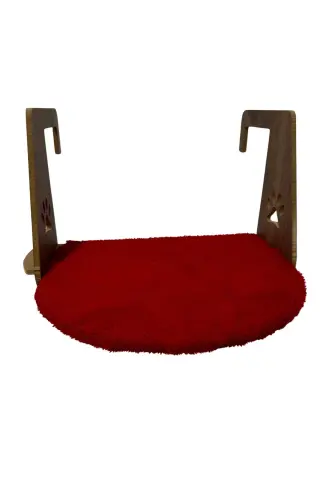 Kalorifer Petek Radyatör Yatağı Kedi Peluş Kalorifer Yatağı (Kolay Montaj Geçmeli Sistem)-KIRMIZI - 1