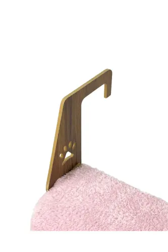 Kalorifer Petek Radyatör Yatağı Kedi Peluş Kalorifer Yatağı (Kolay Montaj Geçmeli Sistem) - PUDRA PEMBE - SENNEDİLERSEN (1)
