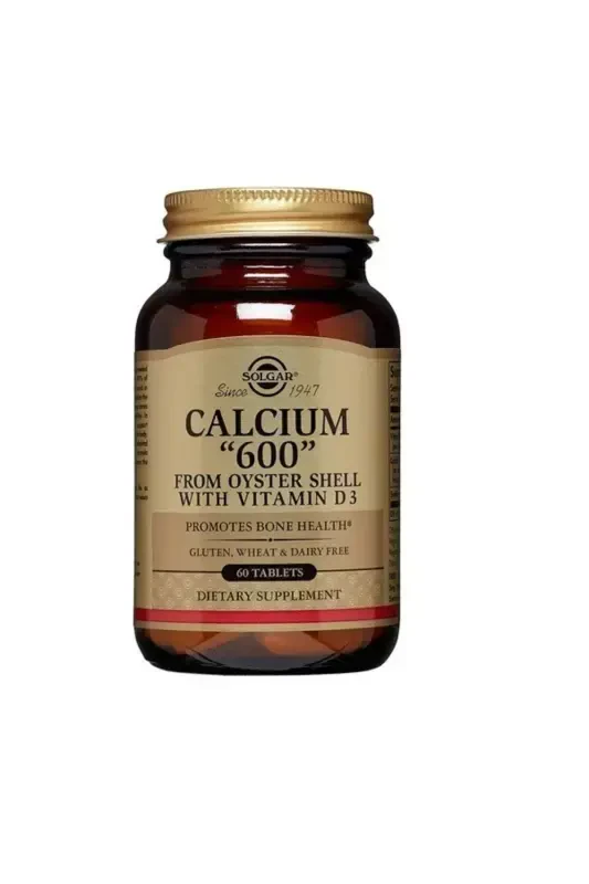 Calcium 600mg Osyter Shell 60 Tablet - SOLGAR