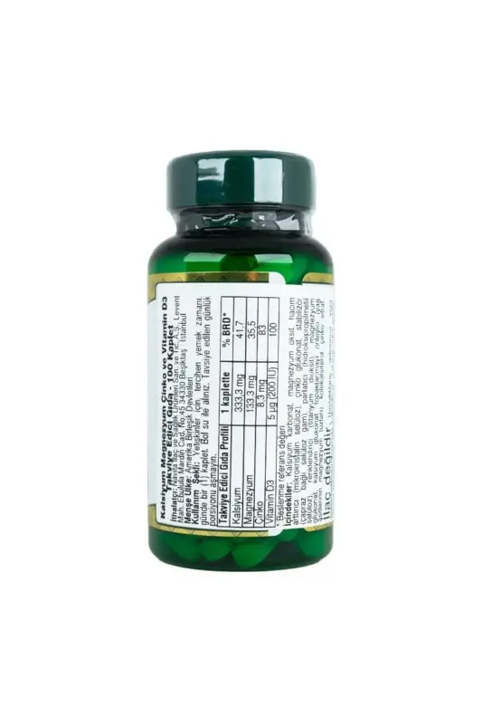 Calcium Magnesium Zinc 100 Tablet - 2