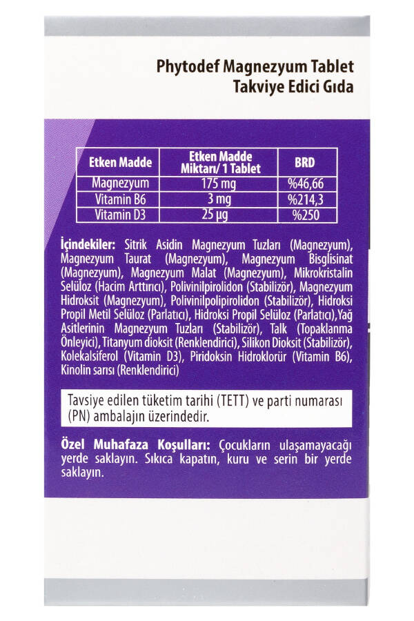 Kalsiyum Magnezyum Çinko - 60 Tablet & Magnezyum B6 D3 - 30 Tablet - 2