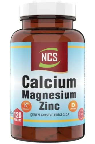 ® Calcium Magnesium Çinko D&k Kalsiyum 3 X 120 Tablet - 4