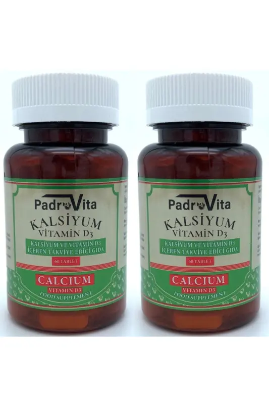 Kaltsiy (Kaltsiy Sitrat) va D3 Vitamini 60 Tablet 2 ta Paket - 4
