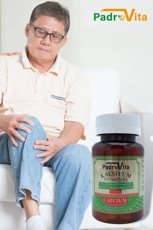 Kaltsiy (Kaltsiy Sitrat) va D3 Vitamini 60 Tablet 2 ta Paket - 6