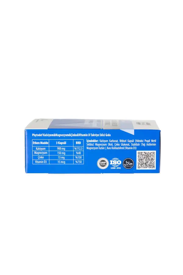 Kaltsiy Magniy Sink Vitamin D - 30 Kapsula (CALCİUM MAGNESİUM ZİNC) - 4