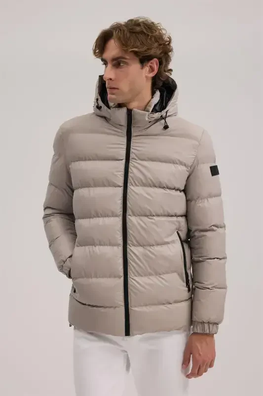 Камень Regular Fit Капюшон Зимняя Куртка - 2