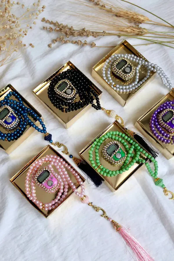 Каменный комплект Тасбих и Зикирматик Mevlid из 50 предметов T302 - 1