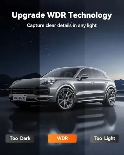 Камера заднего вида WOLFBOX G930 4K 10