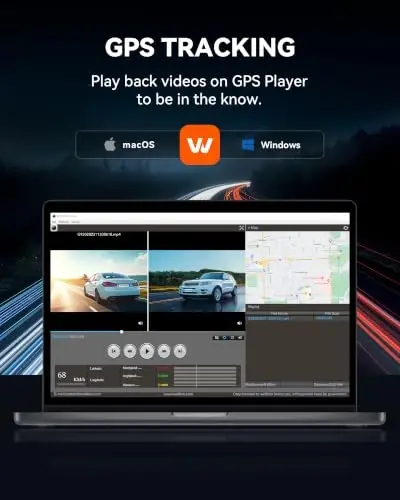 Камера заднего вида WOLFBOX G930 4K 10