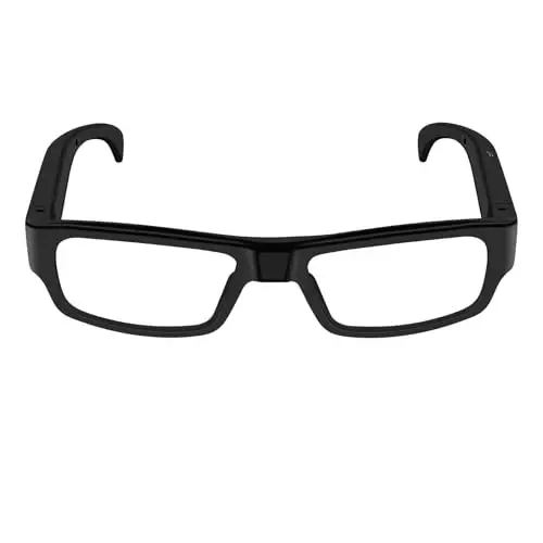 Camera Glasses Video Recording Wearable Glass Smart Glasses HD 1080P Outdoor Sport Action Camera for Training, Cycling, Driving, Hiking, Hunting, Fishing - 1