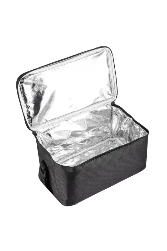 Kamp Piknik Termal Soğutucu Yalıtımlı Buzluk Termos Çanta 5’li Set - 960 Siyah-Siyah Desenli - 7