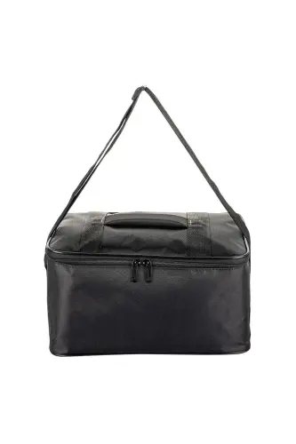 Kamp Piknik Termal Soğutucu Yalıtımlı Buzluk Termos Çanta 5’li Set - 960 Siyah-Siyah Desenli - 5