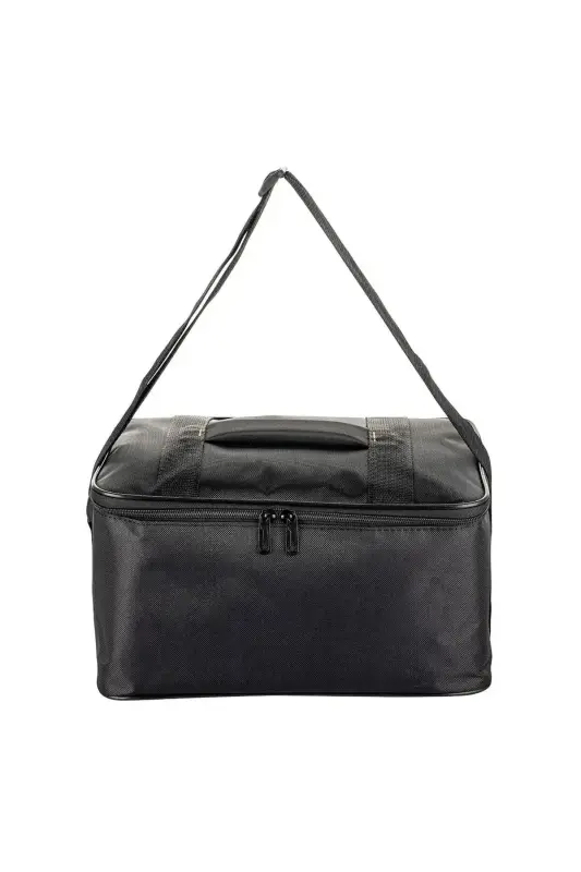 Kamp Piknik Termal Soğutucu Yalıtımlı Buzluk Termos Çanta 5’li Set - 960 Siyah-Siyah Desenli - 5