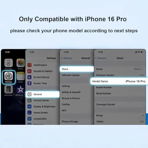 KANGHAR Case Designed for iPhone 16 Pro Magnetic [Compatible with MagSafe] Luxury Cute Plating Design Case Full-Body Anti-Scratch Shockproof Bumper Protective Cover Orange - 2