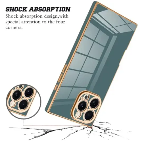 KANGHAR iPhone 16 Pro uchun mos keladigan hashamatli yoqimli qoplama dizaynli g'ilof, to'liq korpusli chizilishga qarshi zarbga chidamli bamper himoya qopqog'i iPhone 16 Pro 6,3 dyuym uchun - 2