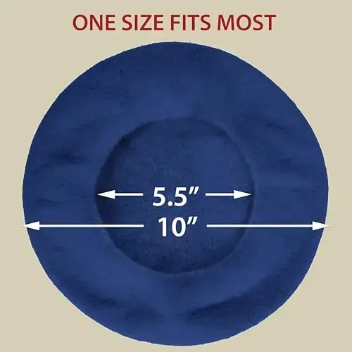 Kangaroo Vintage French Beret - Unisex Wool Hat for Men & Women, Cosplay, Costume Party, Parisian Fashion Accessory - 6