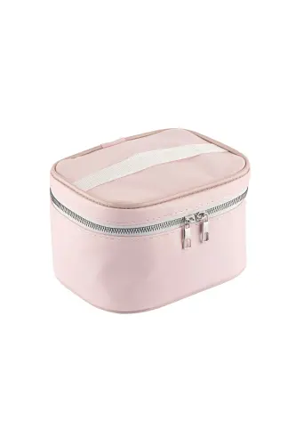 Kapitan Sayohat Makiyaj Organizatori Makiyaj Sumkasi Ko'p Funktsiyali Kosmetik Sumka Pushti-Pushti - 3