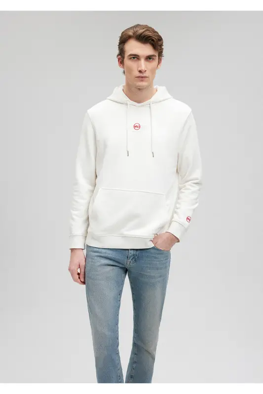 Капюшонный Баскылы Беяз Sweatshirt 0s10077-70057 - 1