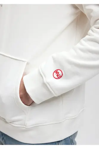 Капюшонный Баскылы Беяз Sweatshirt 0s10077-70057 - 5