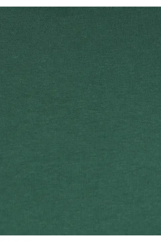 Капюшонный Зеленый Basic Basic Sweatshirt 0610937-71580-Yeşil - 5