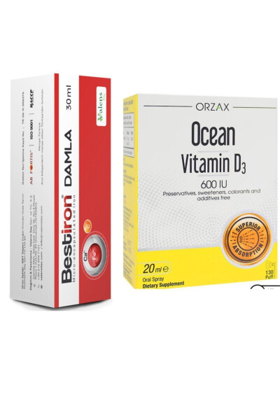 Капли 30 мл + Ocean Vitamin D3 600iu Спрей 20 мл - 3