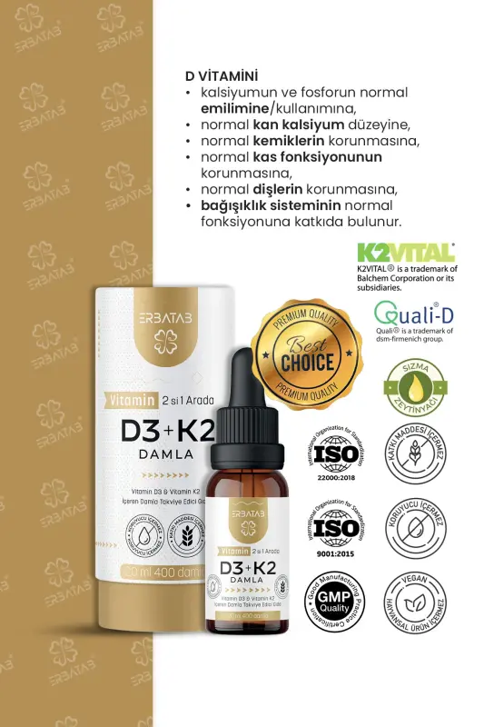 Капли Витамин D3 K2 2 в 1 - 6