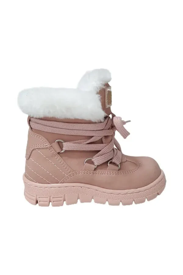 Kappa Fur Baby Booties Powder - 1