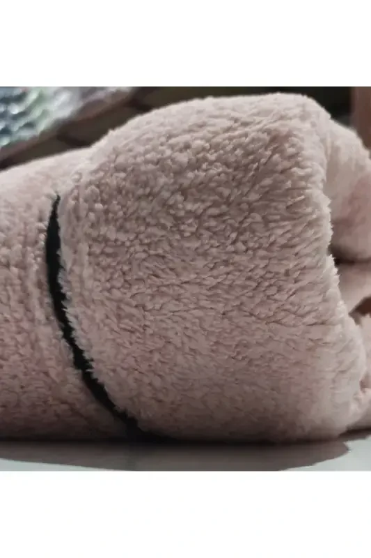 Kapüşonli Qiz-o'g'il Bola Kurtkasi-Pushti - 2